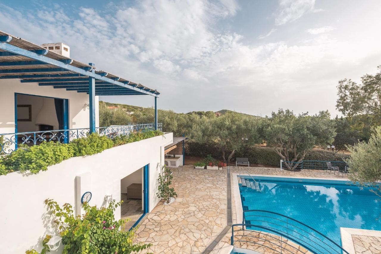 Summer Villa Pasiphae Private Pool - Bbq -Beach 2Min Sounion Exterior foto