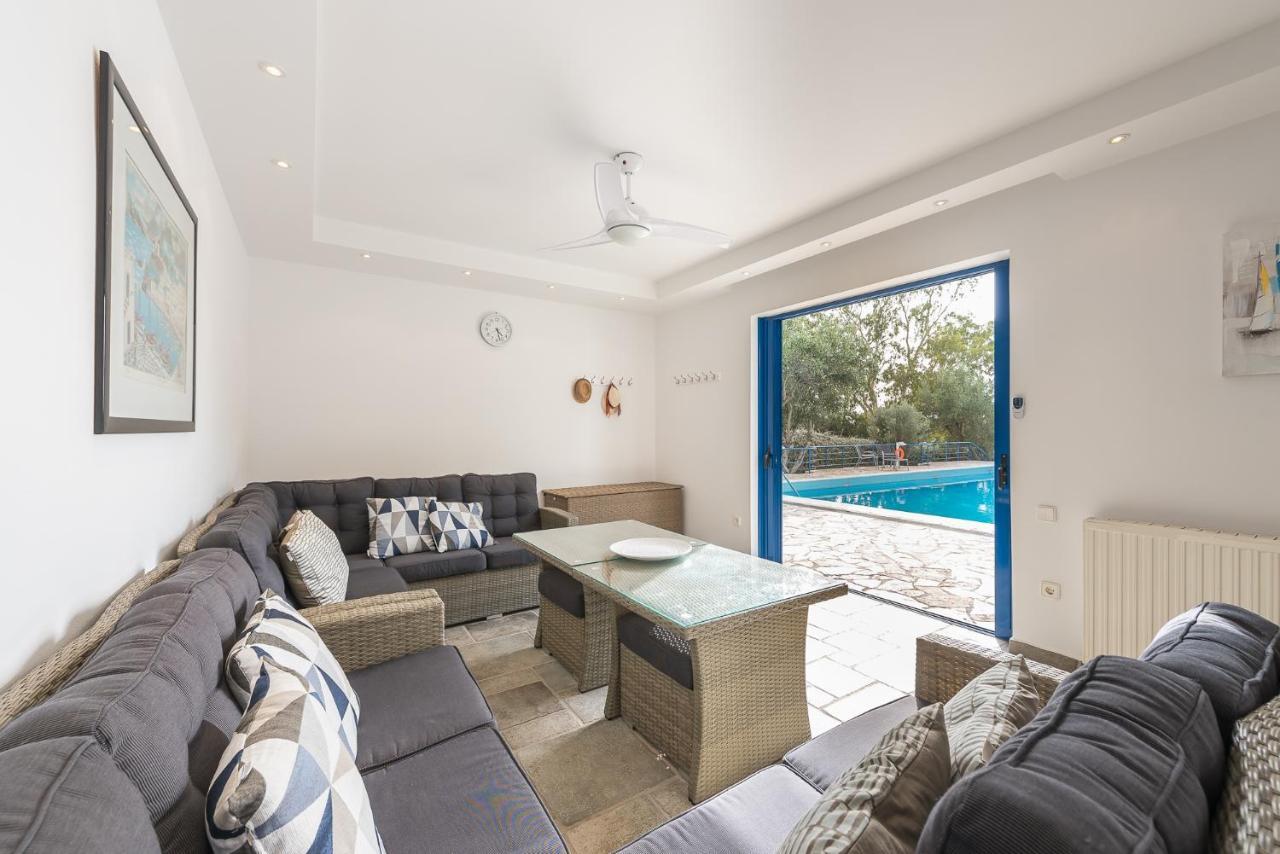 Summer Villa Pasiphae Private Pool - Bbq -Beach 2Min Sounion Exterior foto