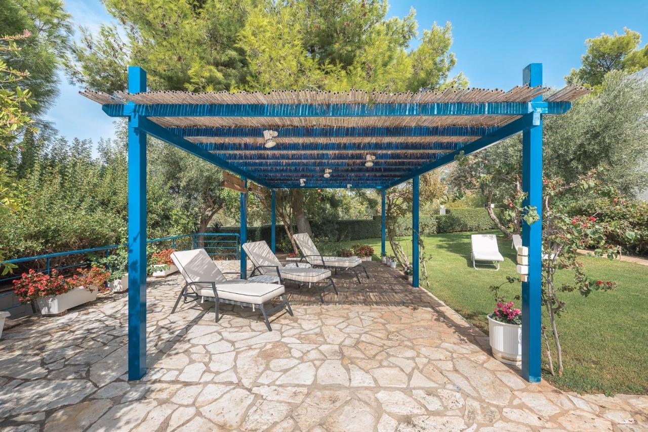 Summer Villa Pasiphae Private Pool - Bbq -Beach 2Min Sounion Exterior foto