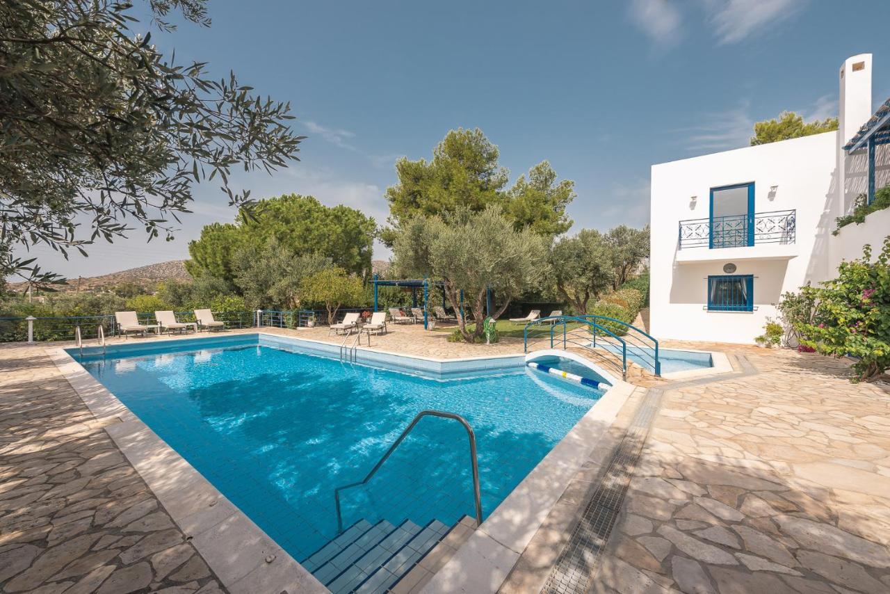Summer Villa Pasiphae Private Pool - Bbq -Beach 2Min Sounion Exterior foto